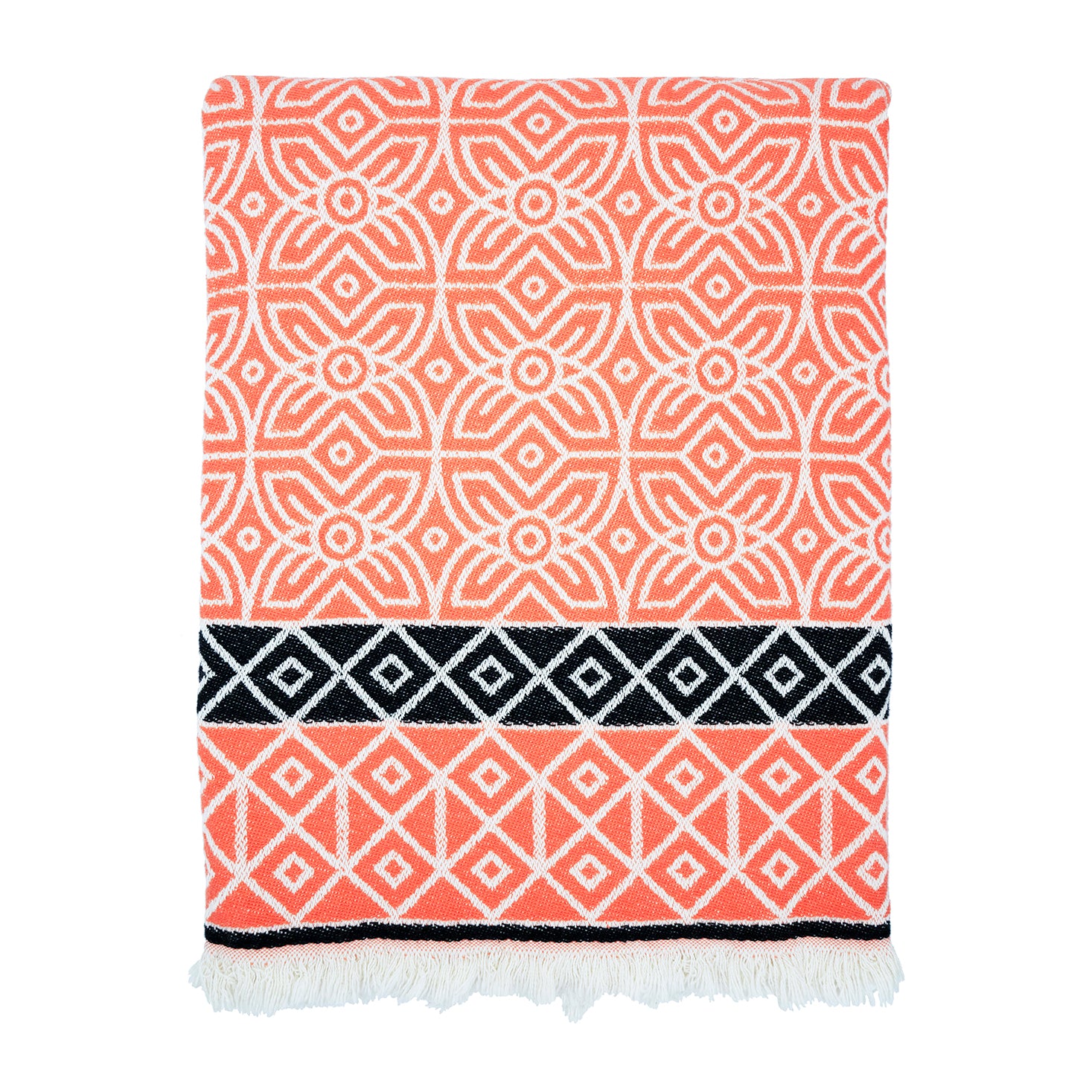 Coral 'Fawohodie' Throw Blanket