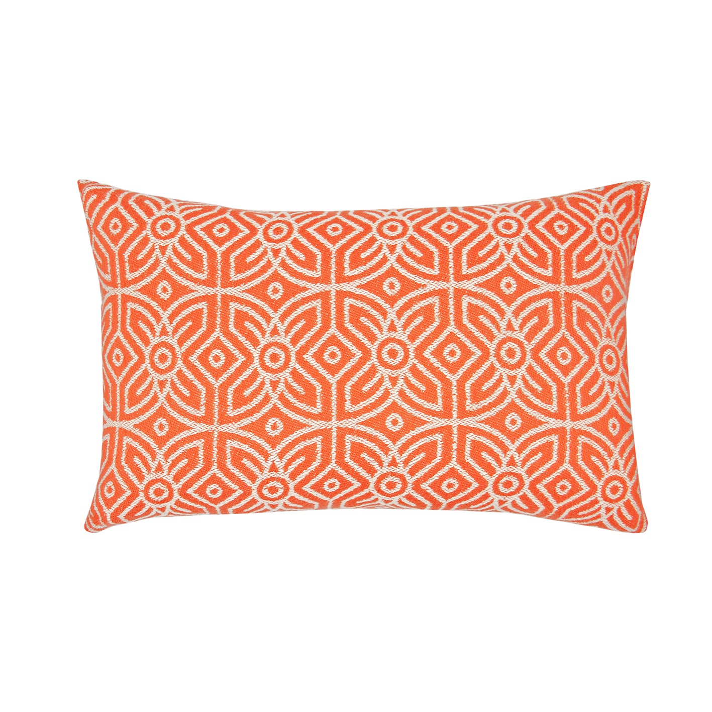 Coral Woven 'Fawahodie' Cushion