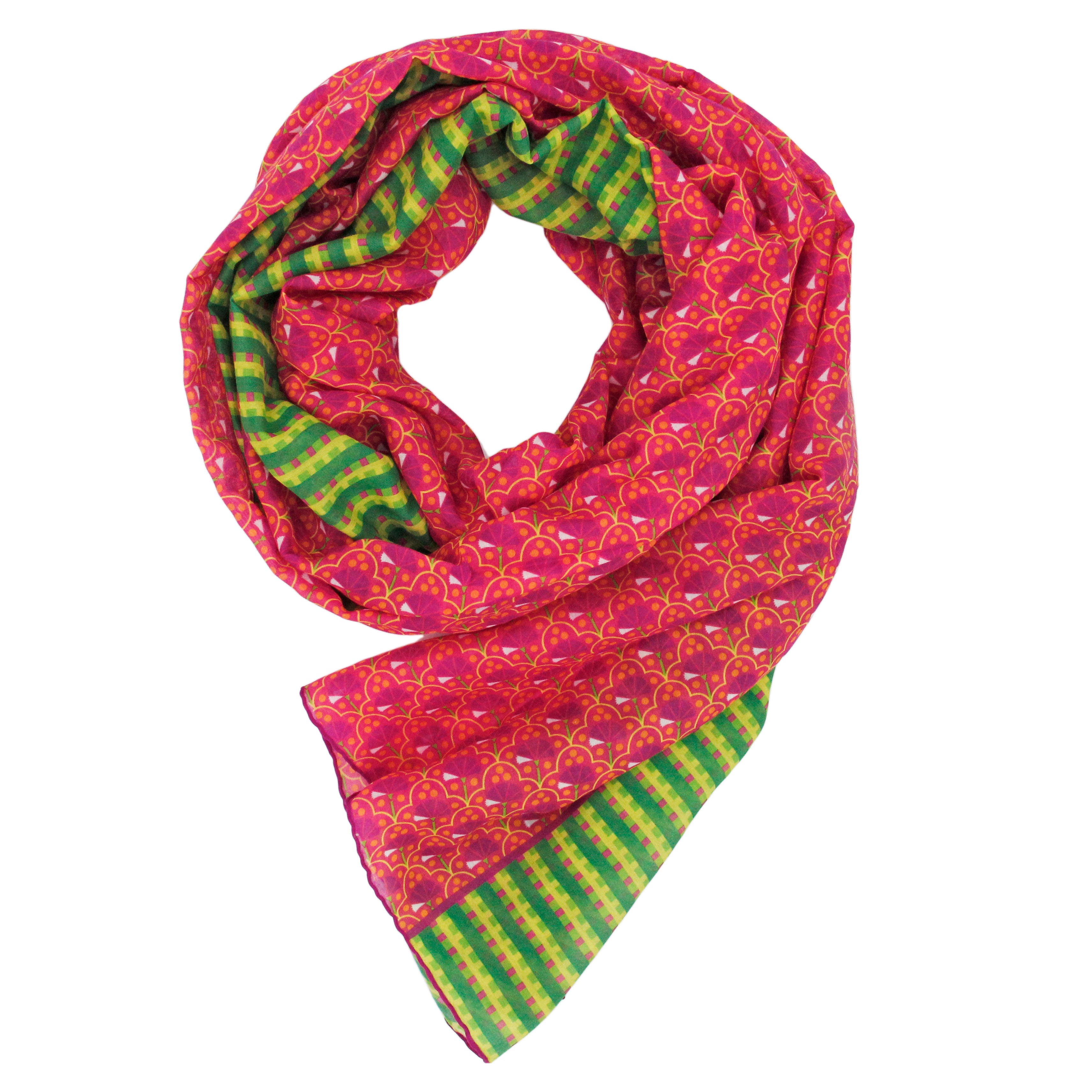 Ruby 'Jaipur' Scarf