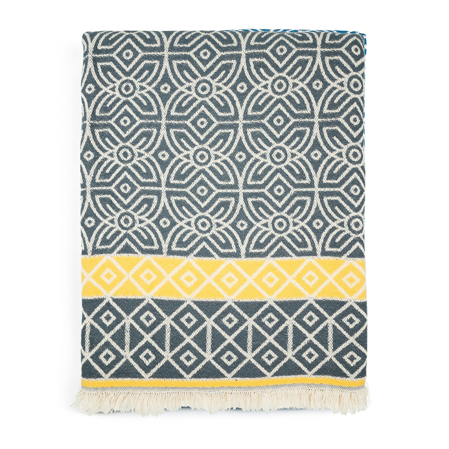 Grey 'Fawohodie' Throw Blanket