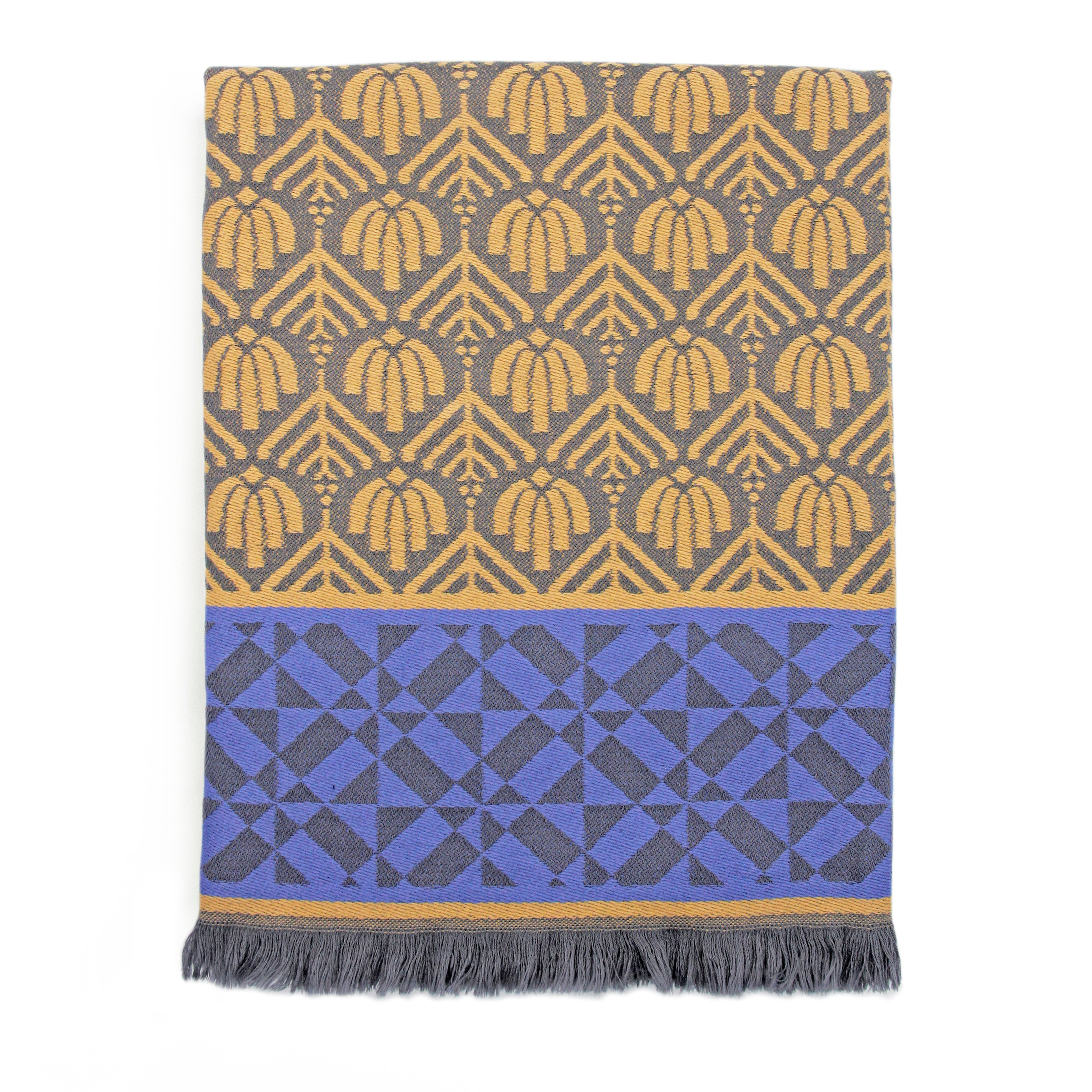 Mustard 'Chichen Itza' Throw