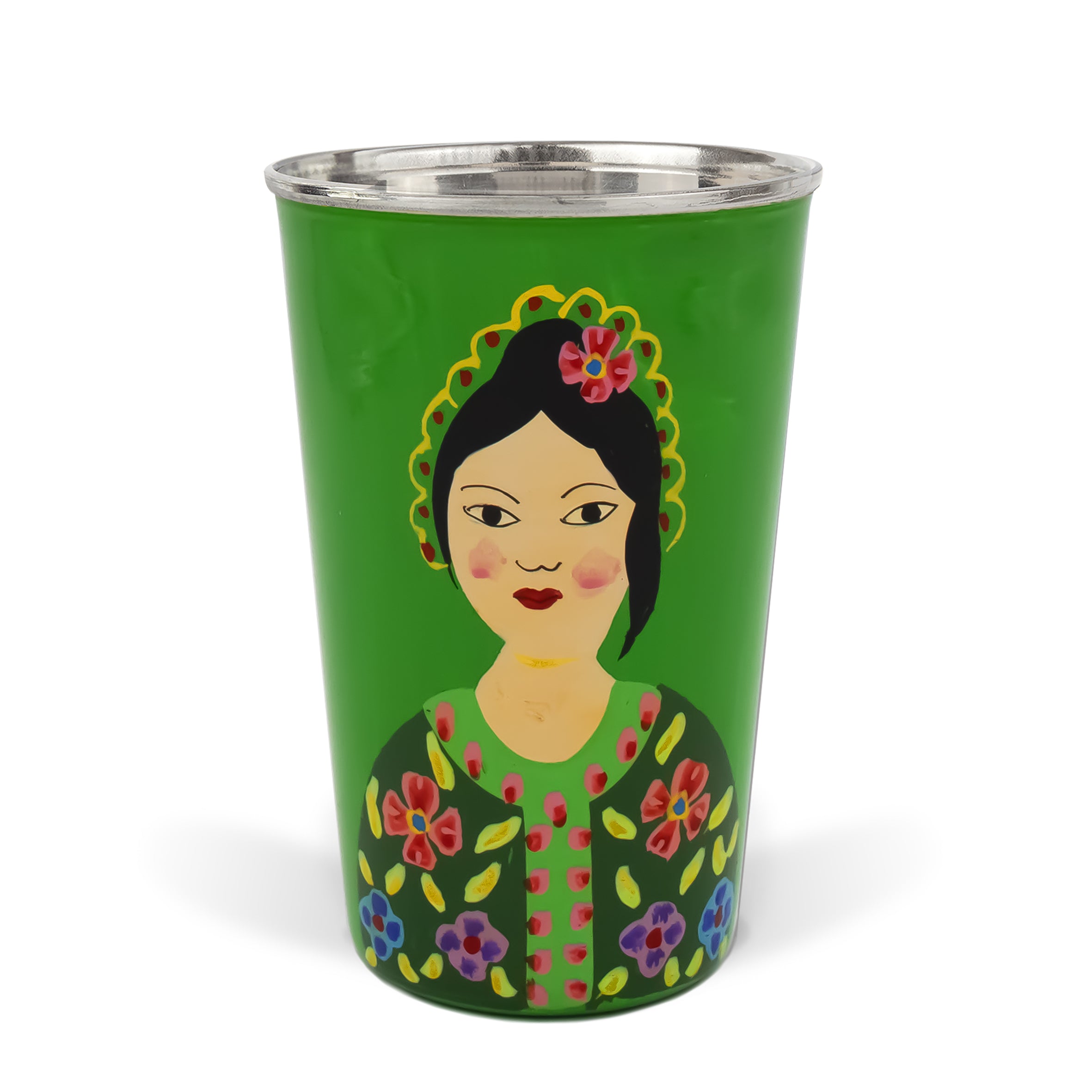 Green Portrait Tumbler