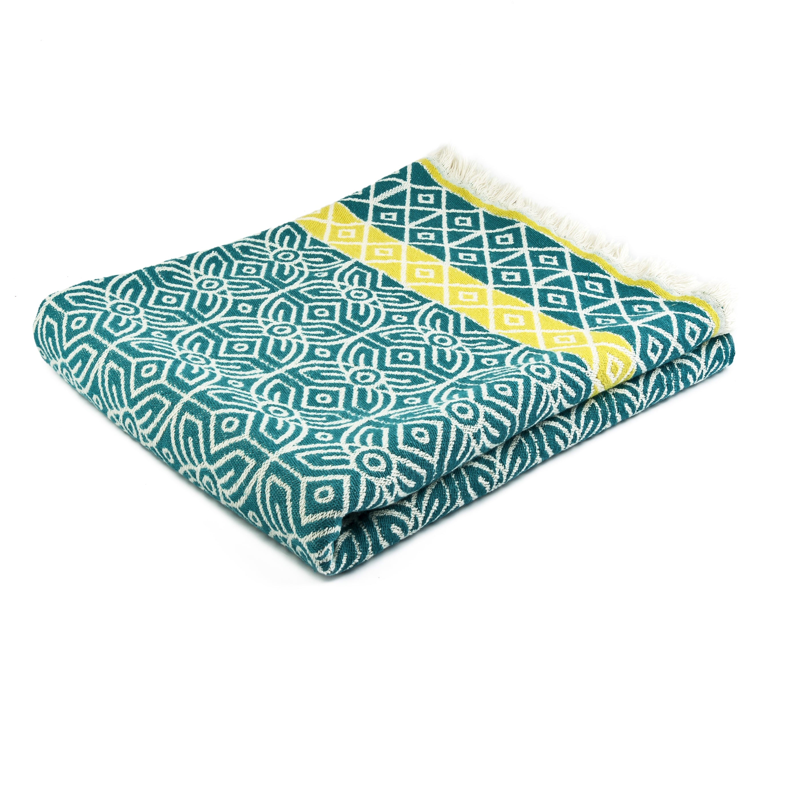 Blue 'Fawohodie' Throw