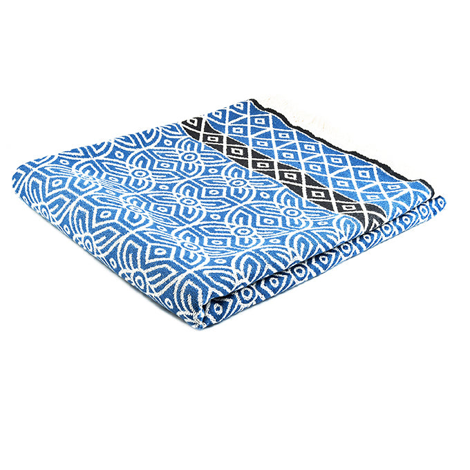 Blue 'Fawohodie' Throw