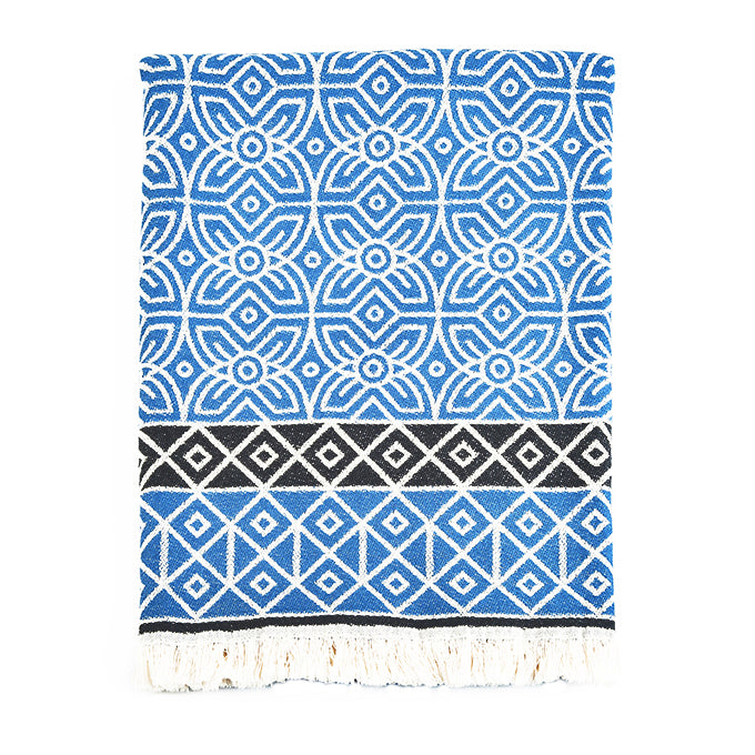 Blue 'Fawohodie' Throw