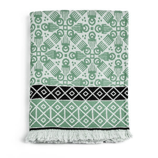 Sage 'Duafe' Throw Blanket